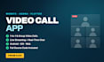 develop video call app with webrtc agora live streaming and real time chat