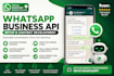 do whatsapp business API setup and build whatsapp chatbots