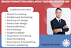 do book formatting kindle paperback formatting ebook formatting kdp book design