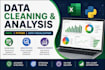 clean, analyze and visualize data using excel and python