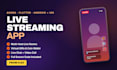 build live streaming app with agora flutter android ios gifting and chat