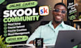 do skool credit repair community setup skool online course skool course creation