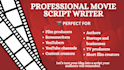 be your professional youtube writer, tv series and video script writer