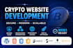 do crypto website, ico landing page, dapp, ai chatbot, ai agent