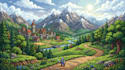 design custom pixel art game environments and backgrounds