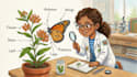 illustrate children science and educational books illustration