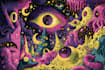 create mesmerizing psychedelic and trippy illustrations