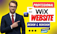 create wix website design business website design wix studio website wix design