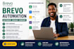 do brevo funnel automation workflow brevo drip campaign transactional email SMTP
