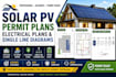 design solar permit drawings, electrical plans and single line diagrams