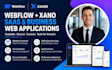 build webflow xano saas cms business application website