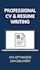 write a professional cv
