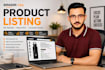 create amazon product listing with variation or fix amazon listing