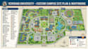 design custom campus, property, site plan and wayfinding maps