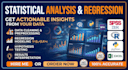 do regression analysis and statistical analysis