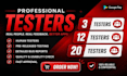 20 testers 12 testers 20 tester google play 20 testers closed app testers 20
