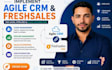 implement agile CRM freshsales for leads pipelines sales automation