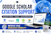 increase google scholar citations, scopus citations and research visibility