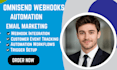 connect omnisend webhooks omnisend customer event automation workflows