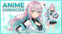 do 3d animation, streaming vtubers, 3d rigging live2d model and anime art