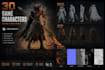 create 3d game character models, rigging and game ready assets for unreal engine