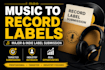record label music submission promote music to major record label  to get signed