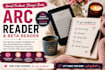 be your arc reader and beta reader for honest book feedback