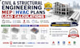 civil and structural engineering mep hvac plans load calculations MD illinois nj
