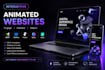 create an interactive animated website with gsap, webflow framer spline and 3d