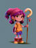 design 2d game character illustration