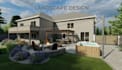 render 3d architect landscape, outdoor animation and walkthroughs