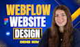 design responsive webflow website, figma to webflow, webflow website development