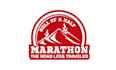 design dynamic half marathon theme logo
