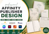 design printable journal, planner, calender, checklist in affinity publisher