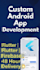 develop android app with java firebase and database