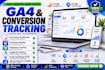 set up ga4 google analytics 4 and GTM conversion tracking for your website