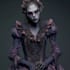 horror vampire lord queen character desing