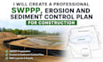 create a professional swppp erosion and sediment control plan for construction