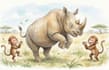 ich illustriere ihr kinderbuch mit einzigartigen aquarell illustrationen