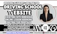 driving school website, driving lesson website, driving academy website