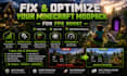 fix and optimize your minecraft modpack for fps boost