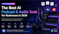 develop saas ai podcast generator website, ai voice, script website
