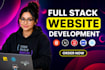 full stack website development front end backend developer full stack developer