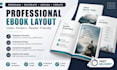 redesign recreate design and create a professional ebook layout