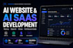 develop ai website, ai saas, ai web application, ai software developer