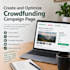 create and optimize crowdfunding campaign