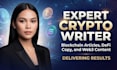 write engaging crypto articles, web3 copy and blockchain content