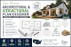 do structural drawing, foundation plan, porch drawing and site plan for tx oh ca