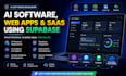 develop ai software web apps saas using supabase