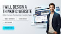 build thinkfic online course website thinkific sales funnel migration